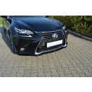 Front Ansatz V.1 passend für Lexus GS Mk4 Facelift schwarz Hochglanz