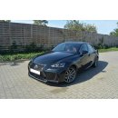 Front Ansatz V.1 passend für Lexus IS Mk3 Facelift F-Sport schwarz matt