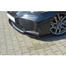 Front Ansatz V.1 passend für Lexus IS Mk3 Facelift F-Sport schwarz matt