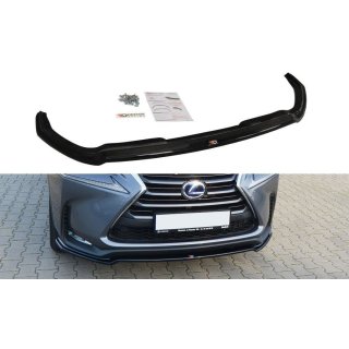 Front Ansatz V.1 passend für Lexus NX Mk1 schwarz matt