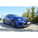 Front Ansatz V.1 passend für Lexus RC F schwarz Hochglanz