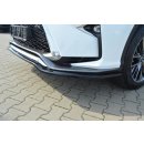 Front Ansatz V.1 passend für Lexus RX Mk4 F-Sport schwarz Hochglanz