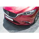 Front Ansatz V.1 passend für Mazda 6 GJ (Mk3) Facelift Carbon Look