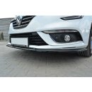 Front Ansatz V.1 passend für Renault Megane Mk4 Hatchback schwarz matt