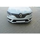 Front Ansatz V.1 passend für Renault Megane Mk4 Hatchback schwarz matt