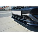 Front Ansatz V.1 passend für Volvo V60 Polestar Facelift schwarz Hochglanz