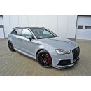 Front Ansatz V.2 passend für Audi RS3 8V Sportback schwarz Hochglanz