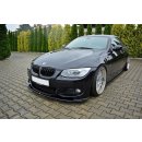 Front Ansatz V.2 passend für BMW 3er E92 M Paket FACELIFT schwarz Hochglanz