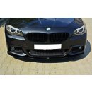 Front Ansatz V.2 passend für BMW 5er F10/F11 M Paket schwarz Hochglanz