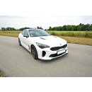 Front Ansatz V.2 passend für KIA STINGER GT schwarz Hochglanz