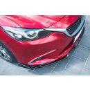 Front Ansatz V.2 passend für Mazda 6 GJ (Mk3) Facelift schwarz Hochglanz