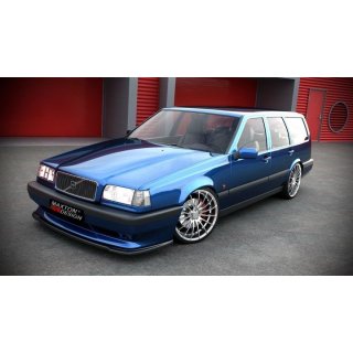 Front Ansatz passend für VOLVO 850 R schwarz matt