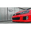 Front Ansatz passend für VER.2 VW GOLF 6 (FÜR GOLF GTI 35TH) Carbon Look