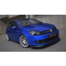 Front Ansatz passend für VW GOLF 6 Carbon Look