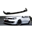 Front Ansatz passend für VW GOLF 6 GTI schwarz matt