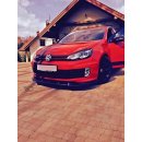 Front Ansatz passend für VW GOLF 6 GTI 35TH Carbon Look