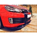 Front Ansatz passend für VW GOLF 6 GTI 35TH Carbon Look