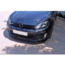 Front Ansatz passend für VER.2 VW GOLF 6 GTI Carbon Look