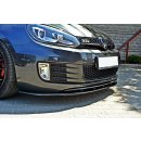 Front Ansatz passend für VER.2 VW GOLF 6 GTI Carbon Look