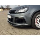 Front Ansatz passend für VW GOLF 6 schwarz matt