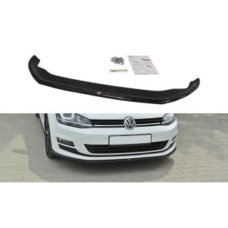 Front Ansatz passend für VW GOLF 7 Carbon Look