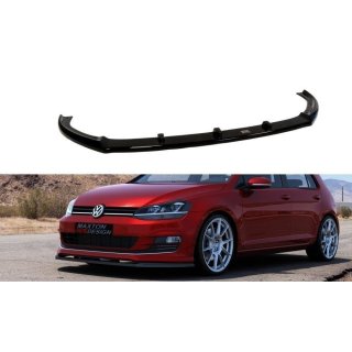 Front Ansatz passend für VW GOLF 7 FÜR Sport Paket Carbon Look