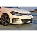 Front Ansatz passend für VW GOLF 7 GTI FACELIFT V.1 Carbon Look