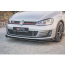 Front Ansatz V.2 passend für VW Golf 7 GTI  schwarz Hochglanz