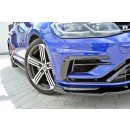 Front Ansatz V.1 passend für VW GOLF 7 R Facelift schwarz Hochglanz