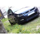 Front Ansatz passend für VW POLO MKV Carbon Look