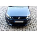 Front Ansatz passend für VW POLO MKV Carbon Look