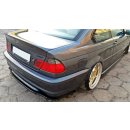 Mittlerer Diffusor Heck Ansatz passend für BMW 3er E46 M Paket COUPE DTM LOOK Carbon Look