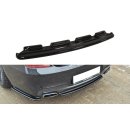 Mittlerer Diffusor Heck Ansatz passend für BMW 6er Gran Coupé M Paket  Carbon Look