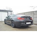 Mittlerer Diffusor Heck Ansatz passend für BMW 6er Gran Coupé M Paket  Carbon Look