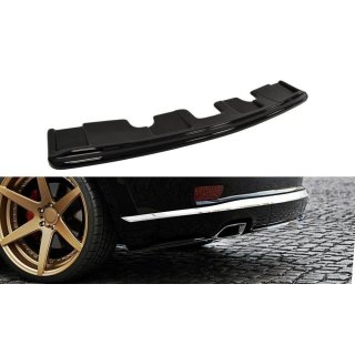 Mittlerer Diffusor Heck Ansatz passend für Jeep Grand Cherokee WK2 Summit Facelift  Carbon Look