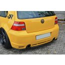 Mittlerer Diffusor Heck Ansatz passend für VW GOLF 4 R32 Carbon Look