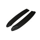 Heck Ansatz Flaps Diffusor passend für Audi A6 C7 Avant S-line/ S6 C7 Facelift Carbon Look