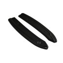 Heck Ansatz Flaps Diffusor passend für Audi A6 C7 Avant S-line/ S6 C7 Facelift Carbon Look