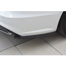 Heck Ansatz Flaps Diffusor passend für Audi A6 C7 Avant S-line/ S6 C7 Facelift schwarz Hochglanz