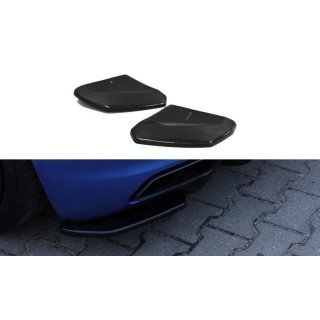 Heck Ansatz Flaps Diffusor passend für Audi R8 Mk.2 schwarz Hochglanz