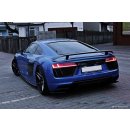 Heck Ansatz Flaps Diffusor passend für Audi R8 Mk.2 schwarz Hochglanz