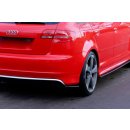 Heck Ansatz Flaps Diffusor passend für Audi RS3 8P...