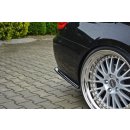 Heck Ansatz Flaps Diffusor passend für BMW 3er E92 M Paket FACELIFT Carbon Look