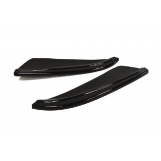 Heck Ansatz Flaps Diffusor passend für BMW 5er GT F07 Carbon Look