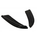 Heck Ansatz Flaps Diffusor passend für BMW 5er GT F07 Carbon Look