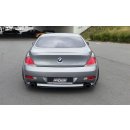 Heck Ansatz Flaps Diffusor passend für BMW 6er E63 /...