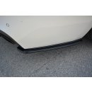 Heck Ansatz Flaps Diffusor passend für BMW 6er Gran Coupé M Paket Carbon Look