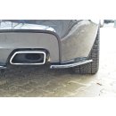 Heck Ansatz Flaps Diffusor passend für BMW 6er Gran Coupé M Paket schwarz Hochglanz