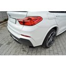 Heck Ansatz Flaps Diffusor passend für BMW X4 M...