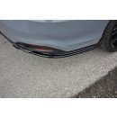 Heck Ansatz Flaps Diffusor passend für Fiat Tipo S-Design schwarz Hochglanz